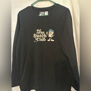 Dutch Bros long sleeve T-Shirt. Men’s size Large